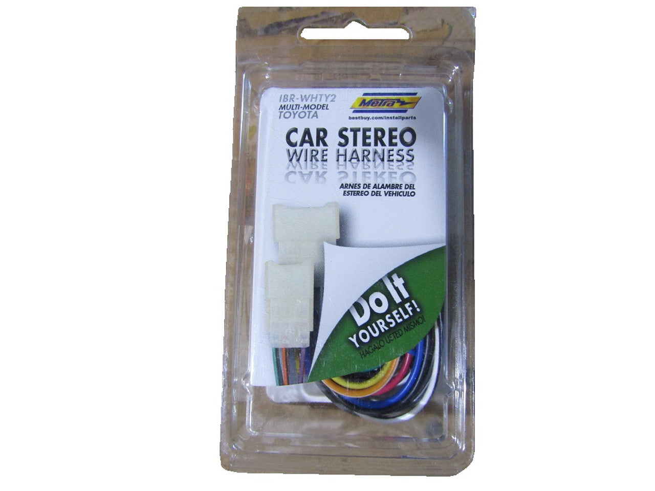 Metra IBR-WHTY2 Wiring Harness for Most 1987-2007 Toyota and Scion Vehicles