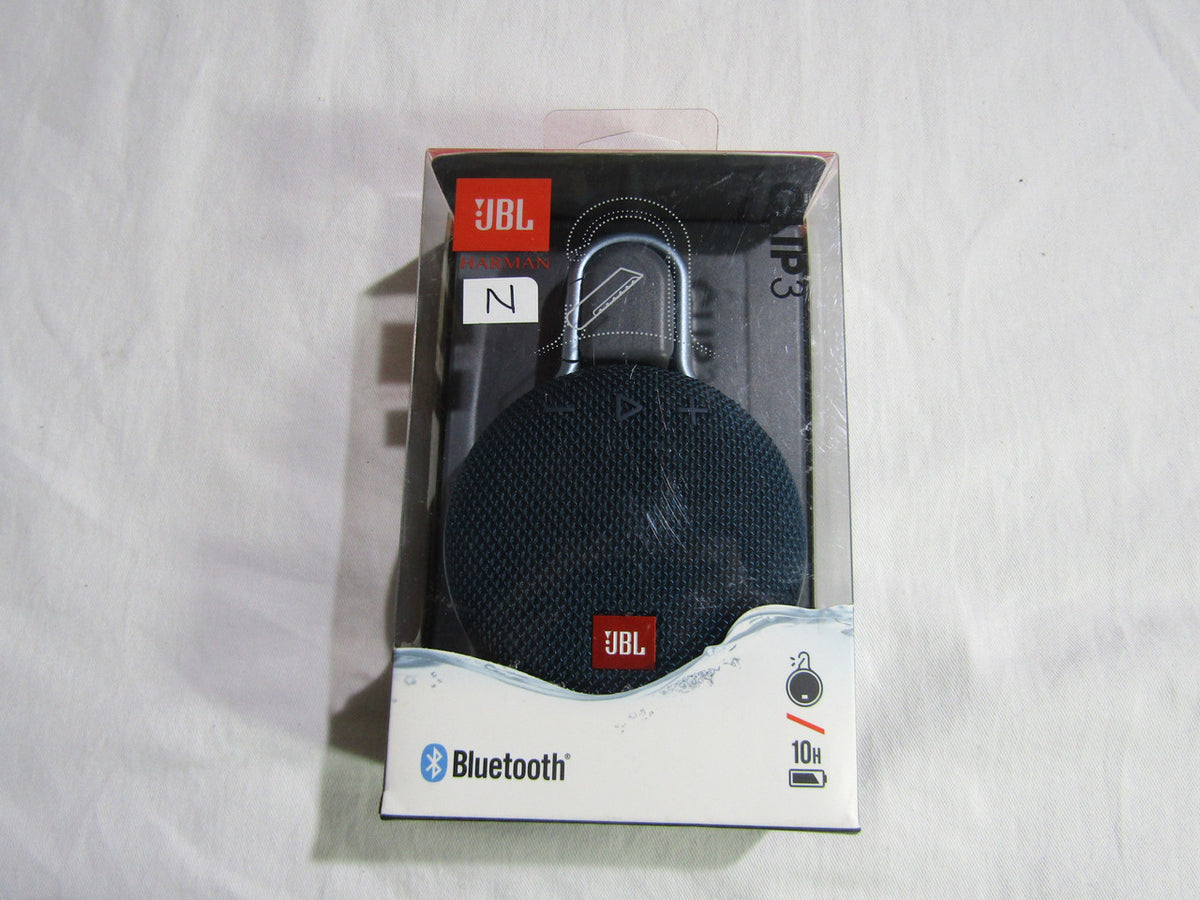 JBL Clip 3 Portable Waterproof Wireless Bluetooth Speaker Blue
