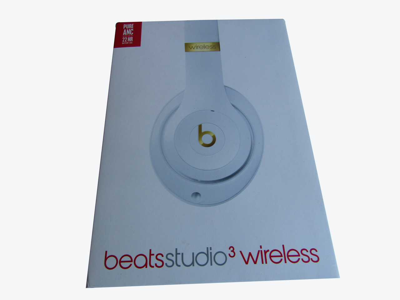 Beats by Dr. Dre - Beats Studio3 Wireless Noise Canceling Headphones - White LN