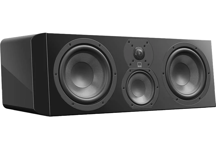 Sony Ss-cnp2 Surround Sound System Center Channel Speaker Only Each Black AC