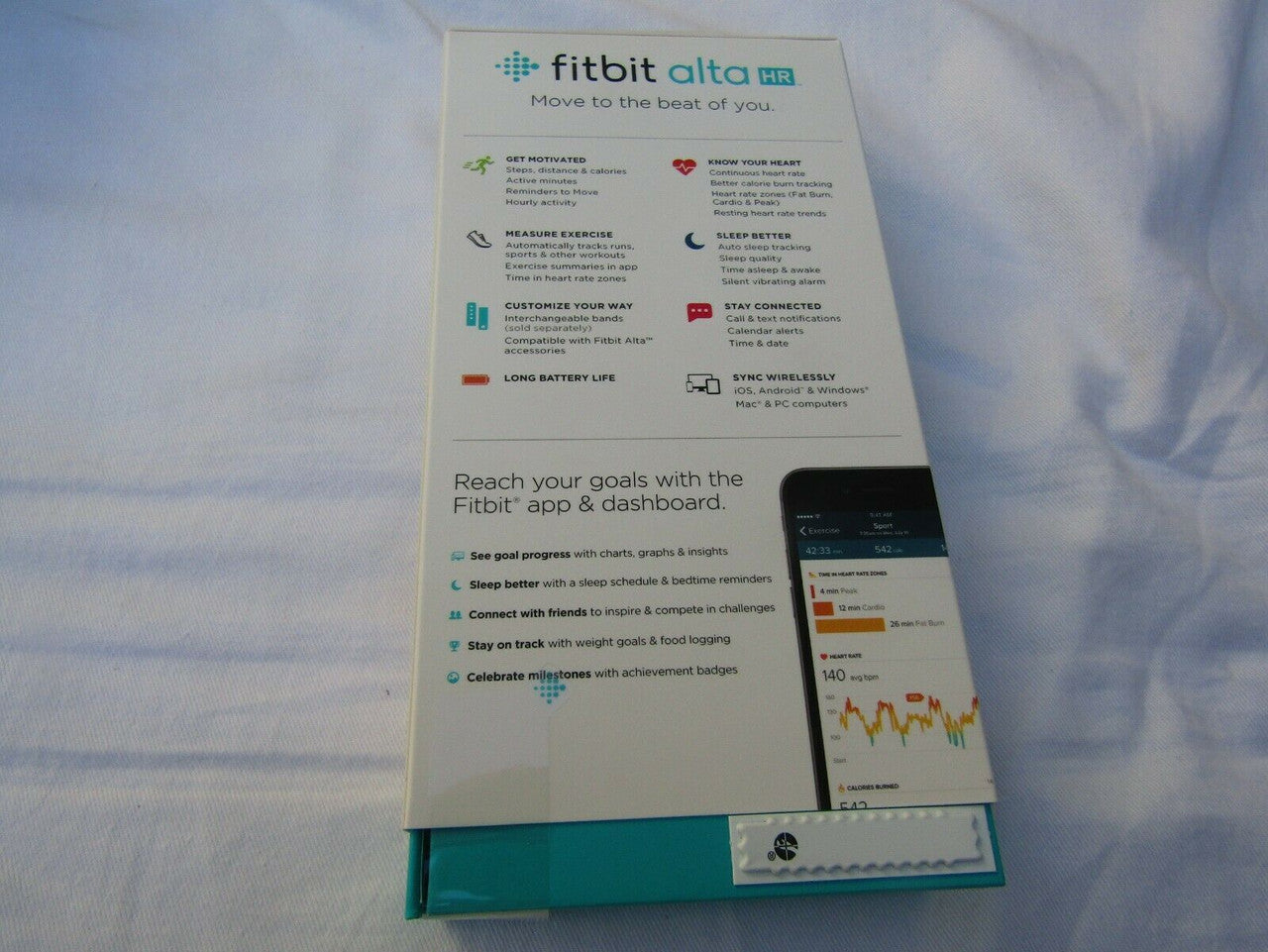 Fitbit 408SBKS Alta HR Activity Tracker - Small, Black
