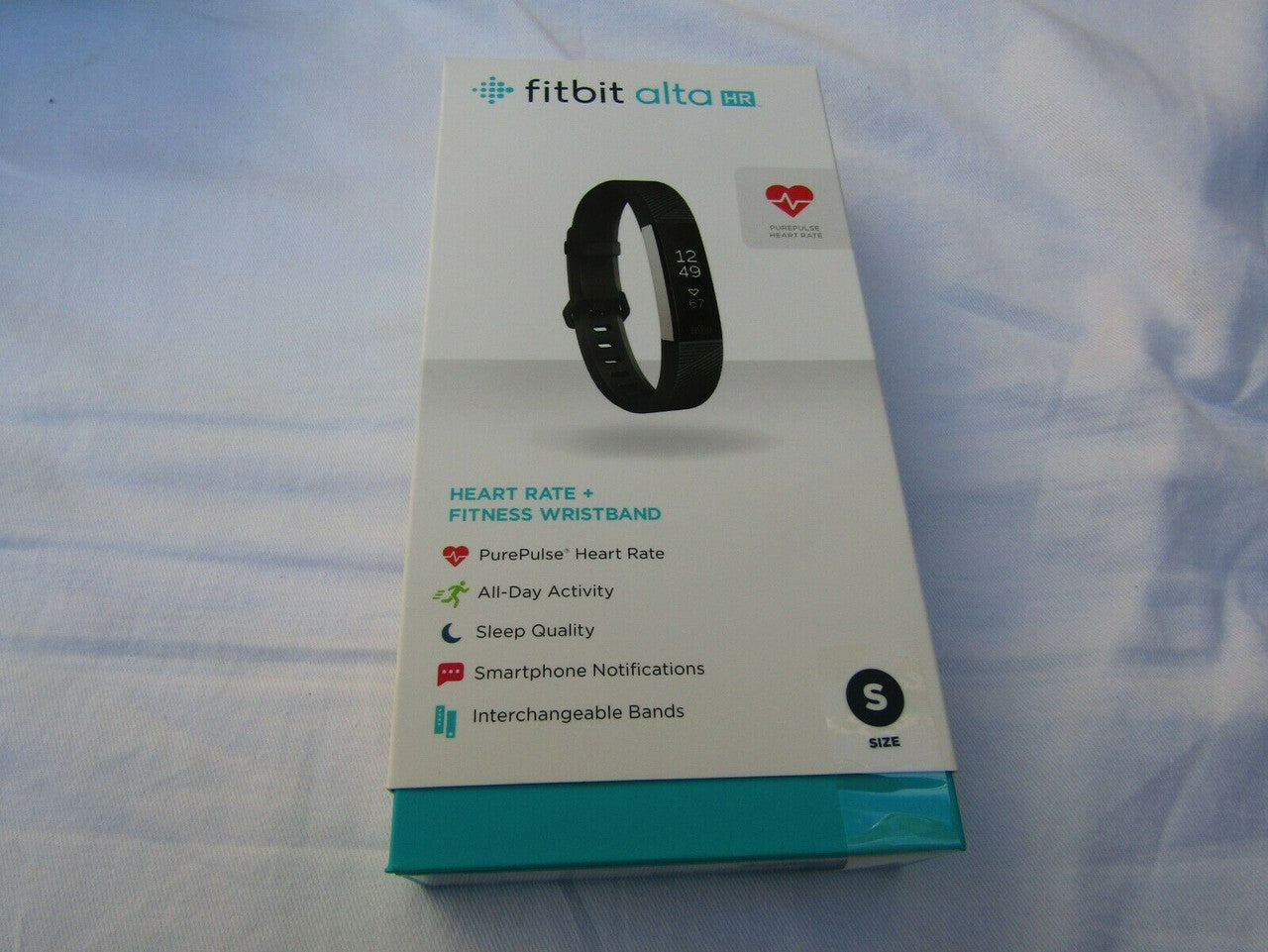 Fitbit 408SBKS Alta HR Activity Tracker - Small, Black