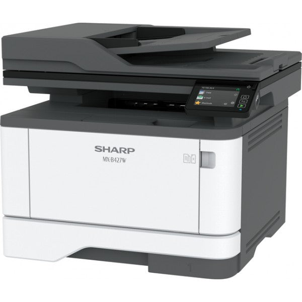Sharp MX-B427W Open Box printer front view